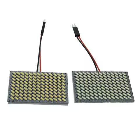 T10 LED Auto Dome Panel Light 30/54/117smd Car Interior Reading Lamp Roof Bulb With T10 W5W BA9S C5W