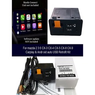 Apple CarPlay Android Auto USB adapter hub OEM for Mazda 3 6 2 CX3 CX5 CX9 MX5 miata Toyota Yaris fi