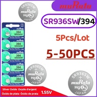 5-50PCS Original Murata 394 Battery SR936SW Batteries 1.55V Silver Oxide Battery For Mini Wireless e