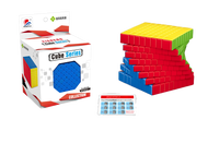 Yisheng Magic Pyramid Cube 4x4 5x5 6x6 7x7 8x8 ปริศนาของเล่นเพื่อการศึกษาสมอง Teaser เกมความเร็ว Cub