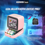 Loa Bluetooth DiToo Pro Divoom loa máy tính công suất 15W màn hình LED 256 RGB 1.6 triệu màu đèn bàn