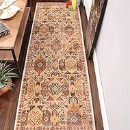 Superior Zuleyka 2'7"x8' Indoor Area Rug, Runner, Rust