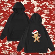 Xmas Gingerbread Man Graphic Hoodie | Warm Unisex S-5XL | Holiday Gift WearS-5XL