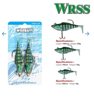 เหยื่อปลายาง WEEBASS - รุ่น WRSS แบบแพ็ค 2 ชิ้น เหยื่อปลอม เหยื่อยาง ปลายาง