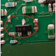 SS ISS Car Computer Board Patch Small Triode 3 Pin BSS138 Brand New