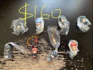 銀魂扭蛋、掛飾 : 銀時、土方、神威、神樂