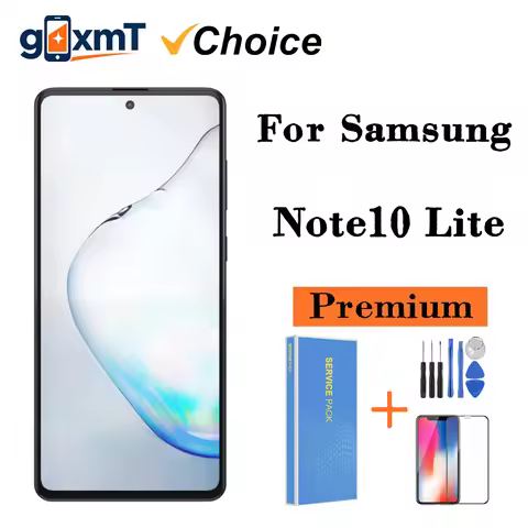 6.7" OEM AMOLED For Samsung Note10 Lite Display SM-N770F/DS Touch Screen Digitizer For Samsung Galax