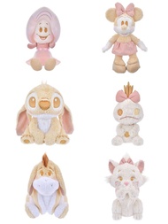 日本迪士尼代購White Shiny Color 米妮/Minnie/Baby Oyster/生蠔BB/史迪仔/Stitch/瑪麗貓/Marie/驢仔/eeyore公仔