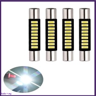 4x 29mm LED Vanity Mirror Light 6000K White Shade Bulb 6641 6614F for Dodge