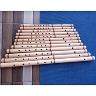 Suling dangdut Suling bambu 1set isi 12 biji