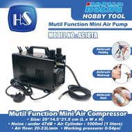 可順豐速遞 | 全新  HSENG 浩盛 AS18TA 氣泵連1升氣缸 雙出氣位 布喉 高清化妝 模型制作 美甲 (自動停機) 🎁 生日禮物 🎁