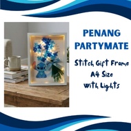 Stitch Gift 3D Frame A4 Size
