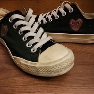 川久保玲 cdg comme des garcons 愛心 converse 帆布鞋 play 聯名 經典 百搭 #23衣櫃出清