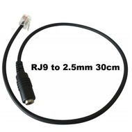 Headset to CISCO Telephone RJ9 Adapter Converter 2.5mm 3.5mm Audio Short Cable