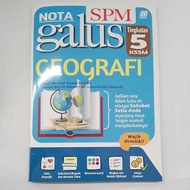 nota galus spm GEOGRAFI tingkatan 5 kssm