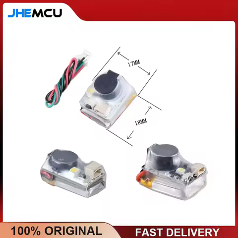 Finder JHE20B / JHE42B / JHE42B_S 5V Super Loud Buzzer Tracker W/ LED Buzzer Alarm For FPV Racing Dr