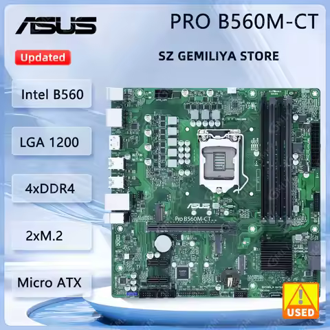 ASUS Pro H510M CT/CSM Motherboard intel H510 LGA 1200 DDR4 64GB PCIE 4.0 support Core i3-10100 i5-10