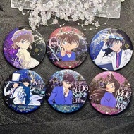 Conan Phantom Thief Kidd Merchandise Haihara Ai Maorilan Shinichi Five Prisms Bright Film Badge Bar 