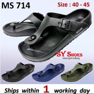 (SY Shoes)"M-CLASS"(40-45) Adult EVA Light Weight Sandals (MS 714)(MS 2001)