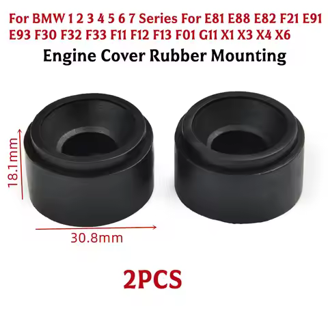 2pcs For Bmw 1 2 3 4 5 6 7 Series X3 X4 X6 E81 E88 F20 F21 F22 E90 E91 E92 E93 F30 F31 F34 Car Engin