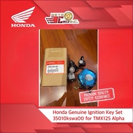 Honda Genuine Ignition Key Set 35010kswa00 for TMX125 Alpha