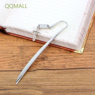 QQMALL Hig Cross Bookmark Silver Alloy Letter Opener Metal Bookmark DIY Reading Mark School Office Decoration Personalized Gift Bookmark/Multi Color