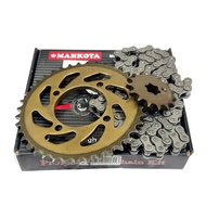 JUPITER-MX 39T CROWN GEAR PACKAGE (15-39T/428H-112L)