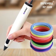 Myriwell Low Temperature DIY 3D Pen RP-300B | 20 Colours PCL Filament 5m