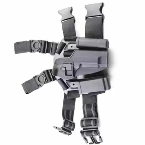 ##Tactical Gun Holster for Glock 17 19 USP 1911 M92 P226 Outdoor Hidden Leather Holster Real CS Gun