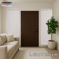 CAHAYA Fantasy 40 cm x 195 cm Venetian Blind PVC Curtain Cover Sunshade Curtain Light Repellent Wind