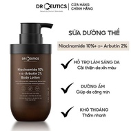 DRCEUTICS Sữa Dưỡng Thể Hỗ Trợ Dưỡng Trắng Da DrCeutics Niacinamide 10%+ α- Arbutin 2% Body Lotion