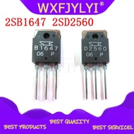 2PCS (1PCS=B1647 1PCS=D2560) 2SB1647 2SD2560 TO-3P  integrated circuit