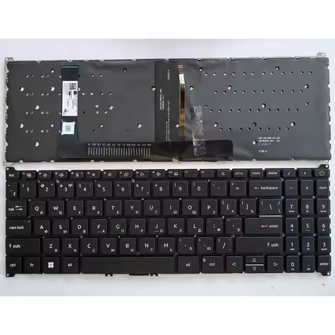 RU Layout for Acer Aspire 3 A315-59 A315-59G A515-57 A515-57G A715-51G A715-76 Laptop Keyboard