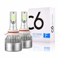 Car Headlight LED COB C6 H11 H9 H8 2PCS (1 Set) Car Headlight