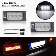 2PCS LED License Plate Light For BMW E46 E90 F10 E60 E39 F15 F16 E70 E71 E92 E93 M3 No Error Number 