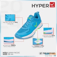 Giày Pickleball Wika Hyper Màu Xanh Ngọc - Giày Thể Thao Phù Hợp Cho Tennis Cầu Lông Pickleball