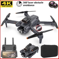P12 Pro Max Dual 4K HD kamera Drone sudut lebar halangan mengelakkan kawalan jauh Drone kedudukan al