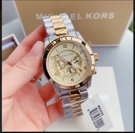 Original Michael Kors MK8098 Two-tone Chronograph Men's Watch With 1 Year Warranty For Mechanism