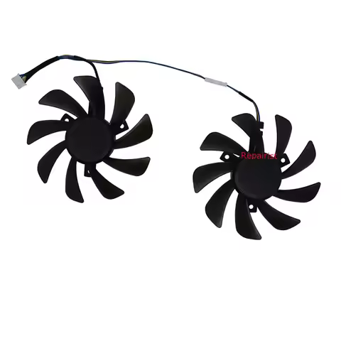 2Pcs/Set,Video Card Fan,CF9015H12S,For PowerColor Red Dragon RX590 GME RX 580 570 8GB,Graphics Cards