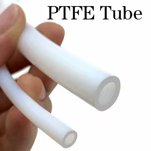 PTFE Tube 600V ID 1-2-2.5-3-4-5-6-7-8-9-10-11-12-13-14-15mm F46 Insulated Hose Rigid Pipe Temperatur