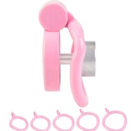 Pink Male Penis Chastity Cage Set Small Bird Design Acrylic Fashion Jewelry DIY Accessory Unbranded 