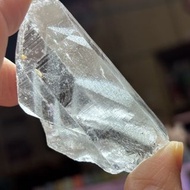 綠幽靈隱山喜瑪水晶帶資料庫 巴基斯坦天然水晶礦物標本