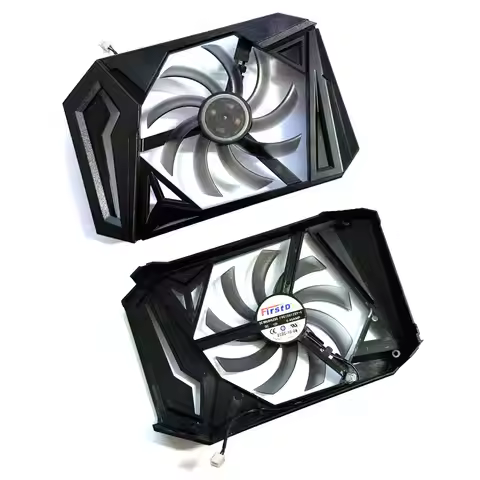 Cooling fan FDC10U12S9-C 2PIN DC 12V 0.45A suitable for PNY GeForce GTX 1660 SUPER 6GB single fan gr
