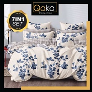 NEW Cadar Hotel 5D (7IN1) Set Comforter High Quality Bedsheet Ultra Soft & Breathable Cotton Materia