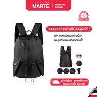 FEHER Multifunctional Backpack Black For Helmets And Travel Equipment Waterproof Cloth