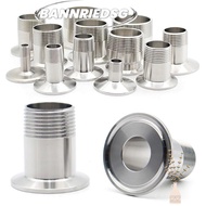 BANNRIEDSG9895Y 1Pcs Tri Clamp, 1/4" 3/8" 1/2" 3/4" 1" DN15-DN40 Pipe Fitting Connector, BSPT Female