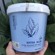 Blue Hair Bleaching Powder De-Orange Color, Brightens Hair Color Up to 7 Levels (New Model) Elgon Ex