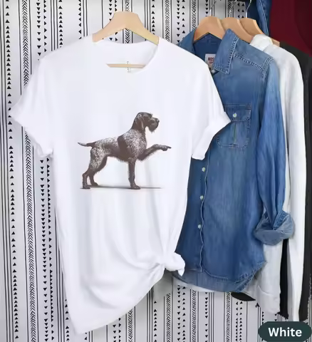 Funny German Wirehaired Pointer Person T Shirt Gwp S For Dog Dad Hunting Fathers Day Husband Pet Peo