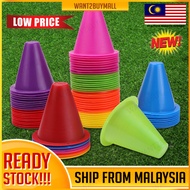🇲🇾 8cm Sports Football Soccer Roller Skating Skate Pile Marker Cup Cone Speed Training Taekwondo Spe