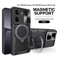Fortress for Tecno Camon 18 19 20 40 Pro Premier 4G 5G Cover Casing Hardcase+Softcase TPU Case O-Rin